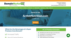 Desktop Screenshot of activenutrition.com