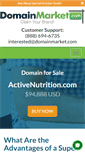 Mobile Screenshot of activenutrition.com